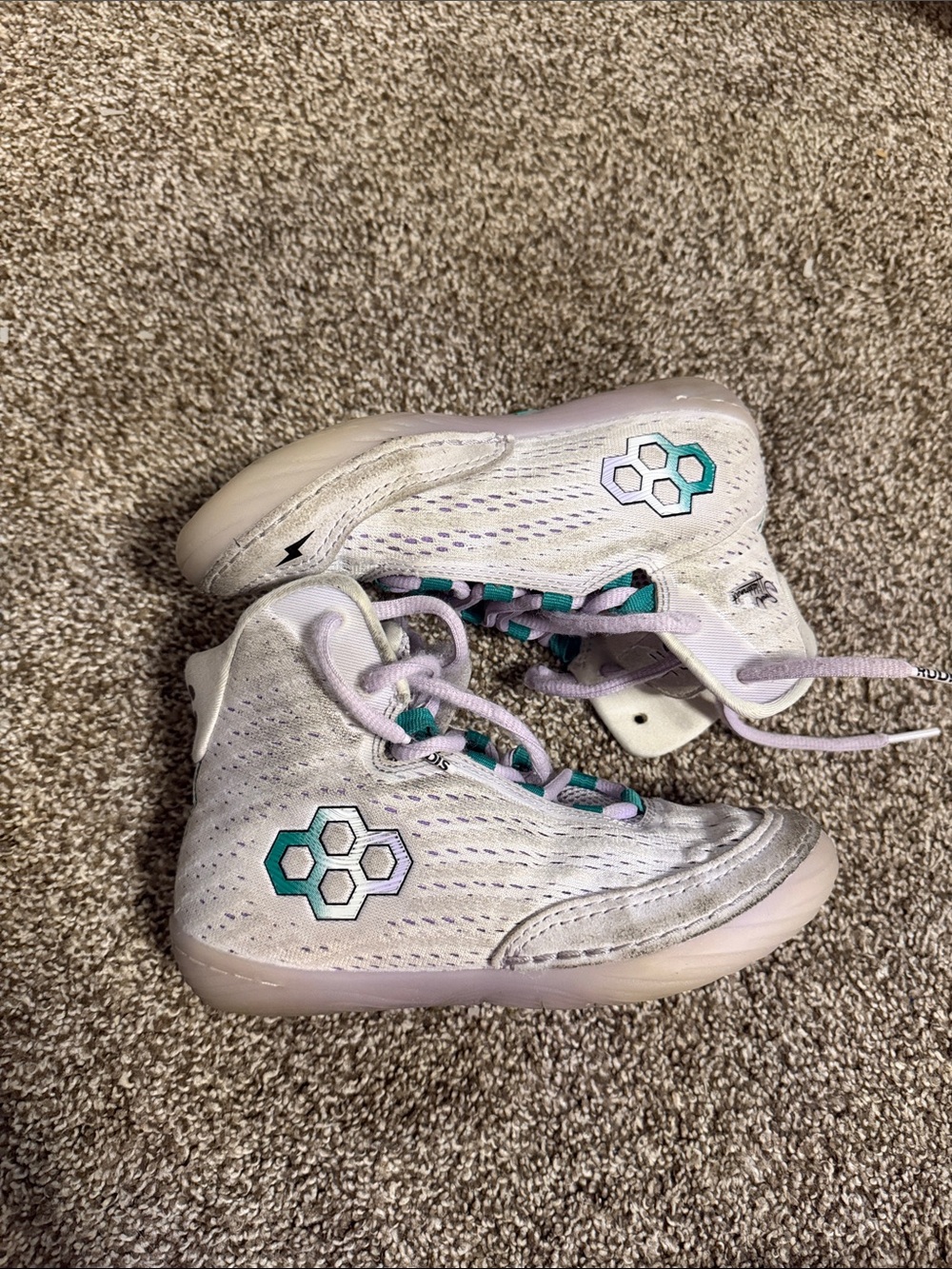 Rudis Hildebrandt Girl's Wrestling Shoes - Electric Lilac Youth size 3